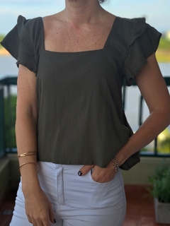 Blusa Gerbera (de lino) - FÉMINA