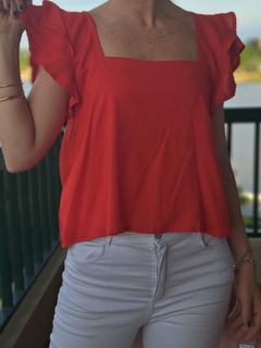 Blusa Gerbera (de lino) - comprar online