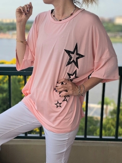 Remerón Estrellas Oversize - FÉMINA