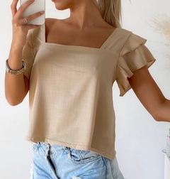 Blusa Gerbera (de lino) en internet