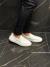 SLIP ON ALL BLACK FLAT BRANCO 017 na internet