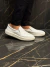 SLIP ON ALL BLACK FLAT BRANCO 017