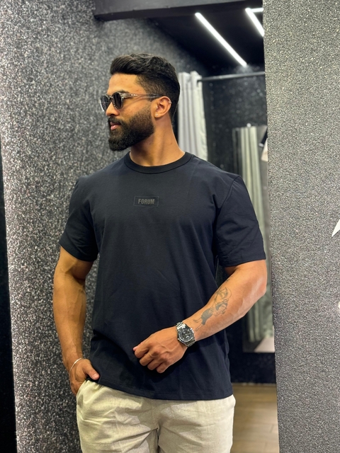CAMISETA FORUM RECTANGLE 4405 PRETO