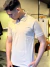 CAMISA POLO LP SUEDINE GOLA V BEGE - comprar online