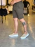 BERMUDA ALFAIATARIA LINHA CRUZADA 7911 VERDE MILITAR - comprar online