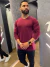 CAMISA M/L BORDADO BORDO