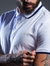 CAMISA POLO ALL BLACK MINIMALISTA TWO LINE BRANCO - comprar online