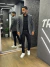 BLAZER MASCULINO CINZA CHUMBO SLIM PREMIUM