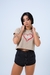 CROPPED ALL BLACK LOVE BEGE