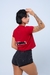 CROPPED ALL BLACK GRAFFITE STREET VERMELHO - comprar online