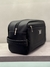NECESSAIRE ALL BLACK TRADICIONAL COURO PRETO - Trizone Outlet 
