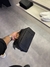 NECESSAIRE ALL BLACK ALÇA ESPECIAL COURO PRETO na internet