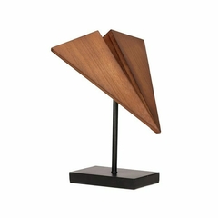 KIT ESCULTURA AVIÃO EM MADEIRA - 19871 - ASTTERI HOME DESIGN