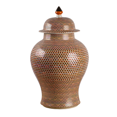 GRANDE POTICHE PORCELANA PETIT POINT 2844-700