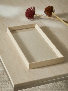 BANDEJA MDF COM LINHO M - 15679 na internet