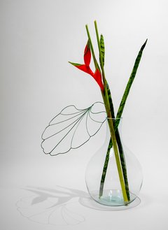 ESCULTURA FOLHA DE BEGÔNIA - comprar online