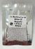Pacote de zircônias octogonais brancas em formato baguete, medindo 1,5x3 mm, contendo 500 peças.