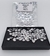 Zircônia Coração 5x5 mm - Cor Branca - Pacote 100 pcs - comprar online