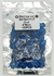 Vidro Lapidado - Oval 6x8 mm - Cor Sapphire/Safira - Pacote 100 pcs
