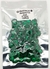 Vidro Lapidado - Oval 8x10 mm - Cor Emerald/Esmeralda - Pacote 100 pcs