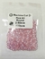 Pacote com 500 peças de zircônias pink N1 redondas de 2,50 mm.