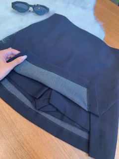 Short Saia Pamela - PRETO - comprar online