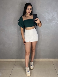 Short Saia Dani - OFF WHITE - loja online