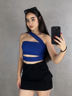 Imagem do Cropped Lucy - AZUL