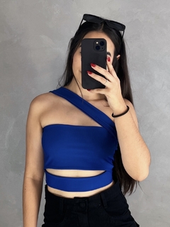 Cropped Lucy - AZUL