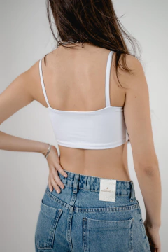 Top Mia - BRANCO - Marias Queridas