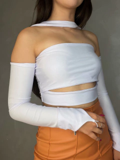 Cropped Stace - BRANCO - comprar online