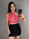 Cropped Cassie - ROSA NEON
