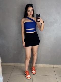 Cropped Lucy - AZUL - comprar online