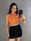 Cropped Cassie - LARANJA NEON