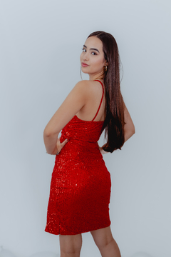 Vestido Maitê - VERMELHO - loja online