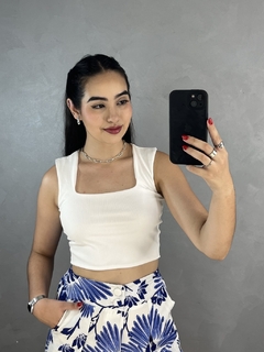 Imagem do Cropped Maju - OFF WHITE