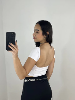 Cropped Dottie - BRANCO