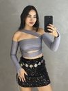 Cropped Stace - CINZA - comprar online