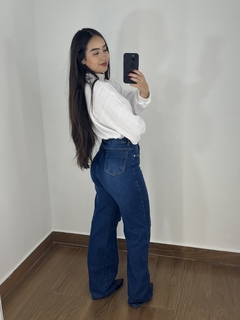 Wide leg Lisa - JEANS ESCURO - comprar online