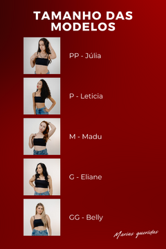 Top Mia - PRETO