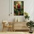 Quadro Decorativo Arara Fundo Colorido