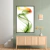 Quadro Decorativo Abstrato Ondas Verde - Moldura Maringá - Quadros Decorativos