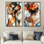 Dupla de Quadros Decorativos Mulheres Tons de Poder Autoral - loja online