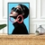 Quadro Decorativo Mulher Expressão Moderna Autoral - comprar online