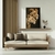 Quadro Decorativo Par Majestoso Autoral - Moldura Maringá - Quadros Decorativos