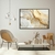 Quadro Decorativo Abstrato Puro Luxo Gold - Moldura Maringá - Quadros Decorativos