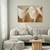 Quadro Decorativo Ondas Fluidas em Madeira Autoral