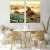 Dupla de Quadros Decorativos Rio de Janeiro - Moldura Maringá - Quadros Decorativos