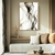 Quadro Decorativo Abstrato Texturas do Vento Autoral - Moldura Maringá - Quadros Decorativos