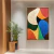 Quadro Decorativo Abstrato Cores em Movimento Autoral - loja online